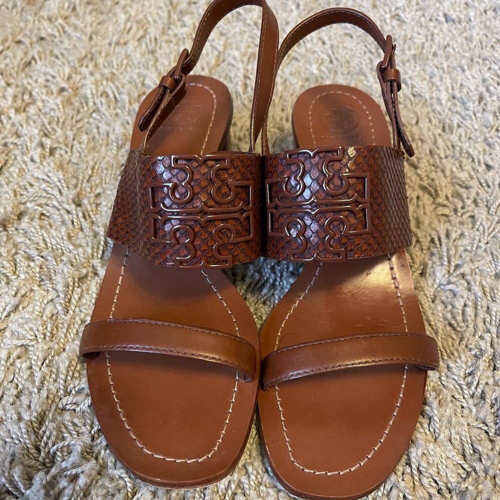 Tory Burch Strappy Heeled Sandals Size 8.5